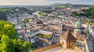 At home in Salzburg, the city of music