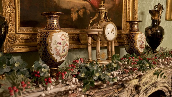 At home at Highclere Castle for the holidays