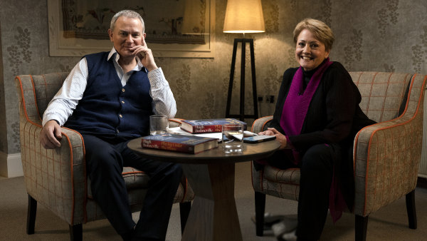 Anne Diamond interviews acclaimed British actor Hugh Bonneville