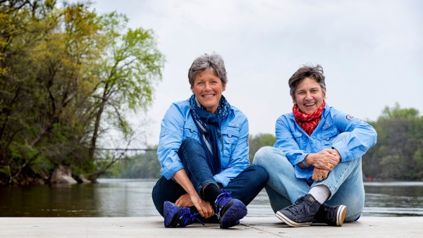 Anne Diamond interviews Polar Explorers, Liv Arnesen & Ann Bancroft