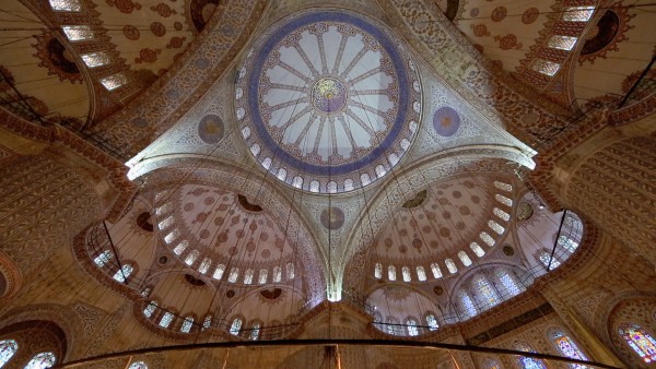 Inside the Blue Mosque