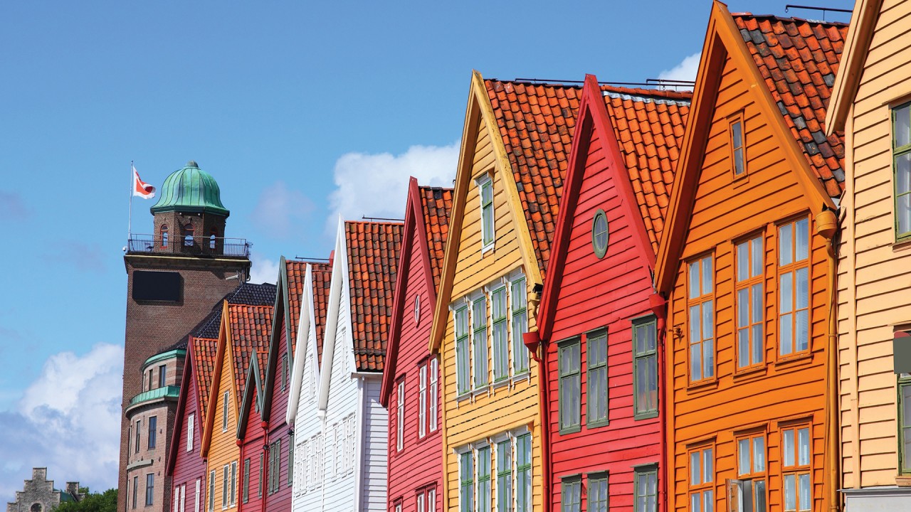 At Home in Bergen with  Ingunn and Øyvind)