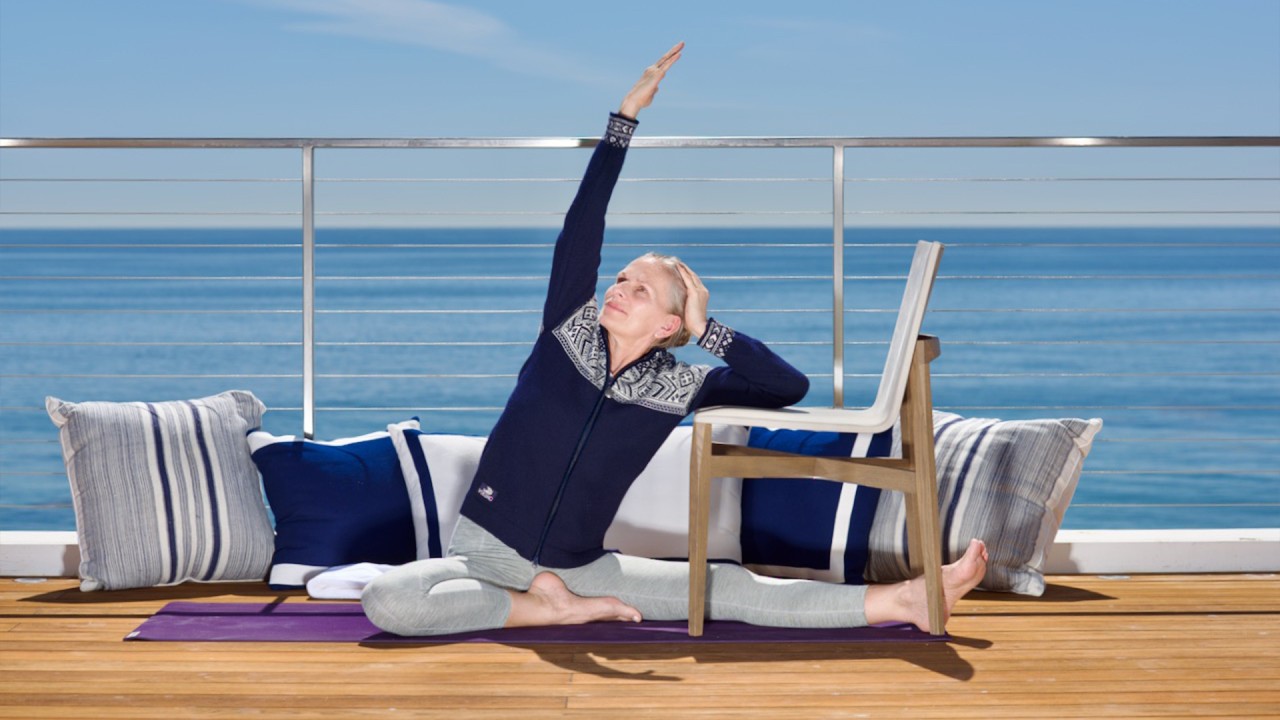 Yoga: Gentle stretches with Mona Therese