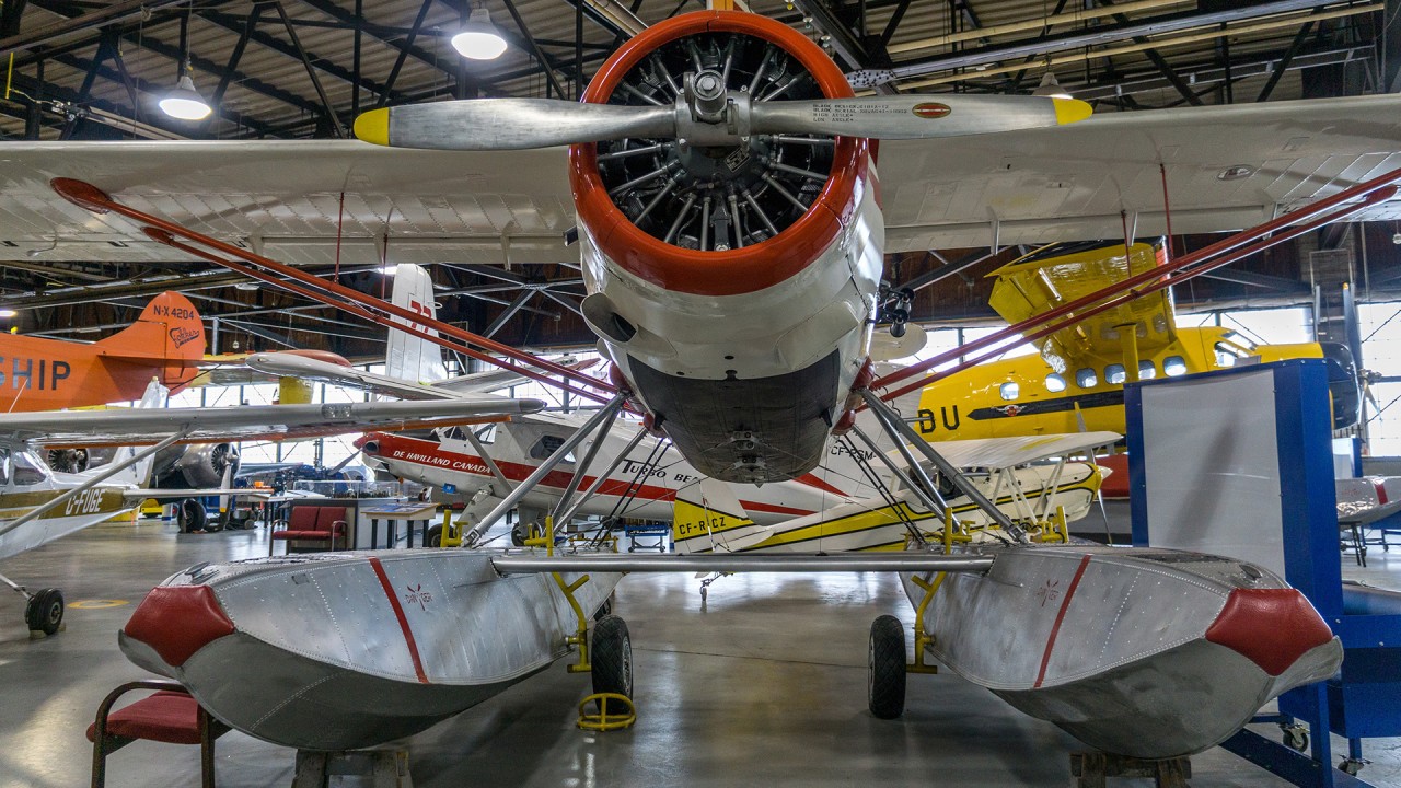 Tour the Canadian Bush Plane Heritage Centre with actor and producer R.J. Downes)