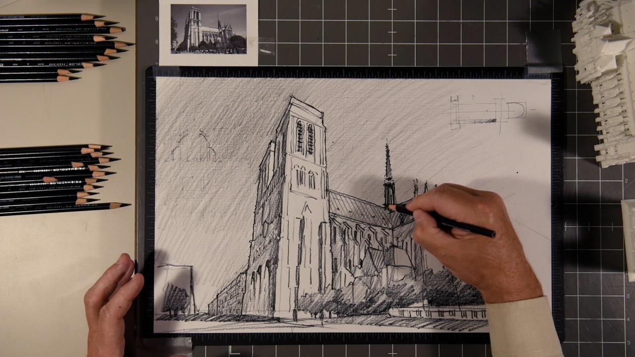 Sharpen your drawing skills with Professor Emeritus Mark Keane)
