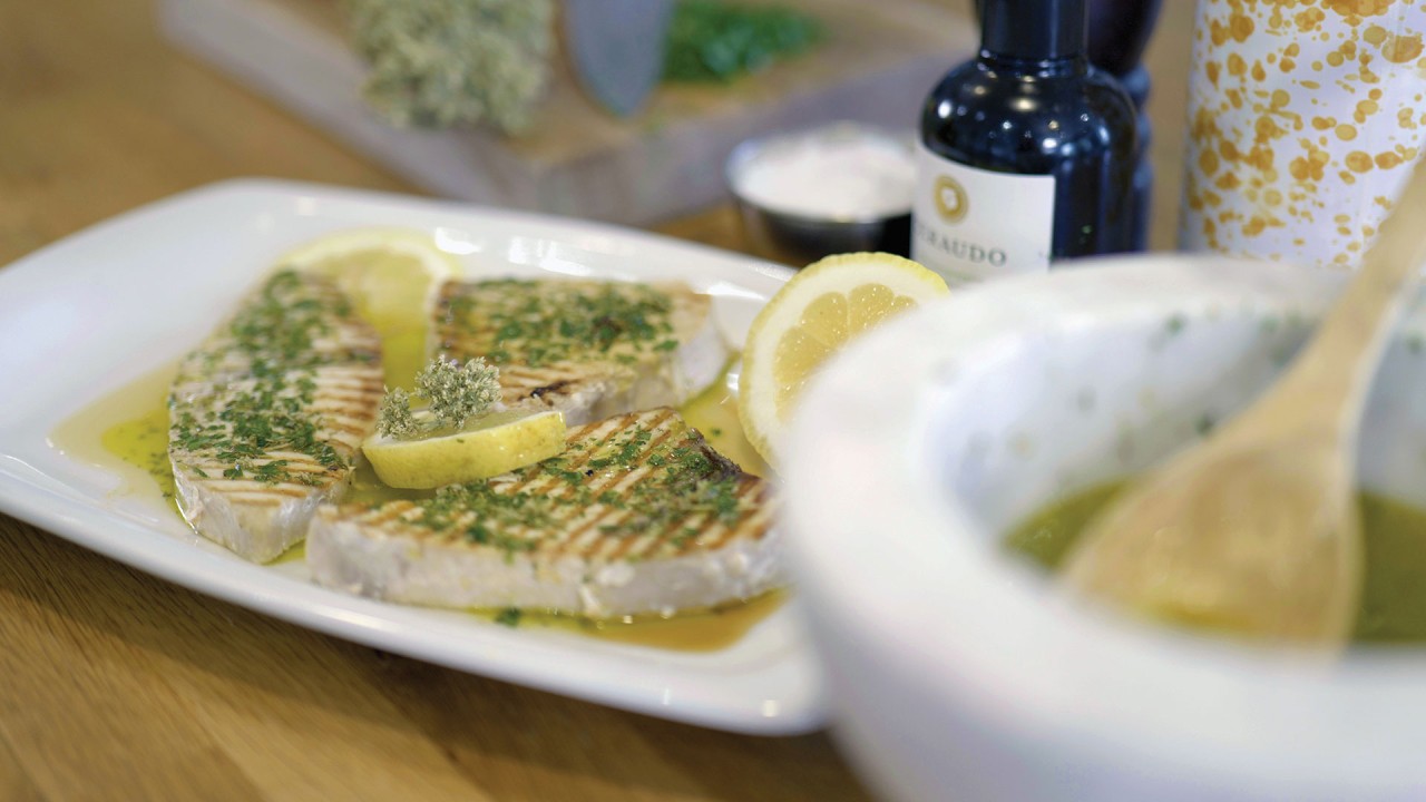 Discover a local Italian seafood dish with chef Valentina Harris)
