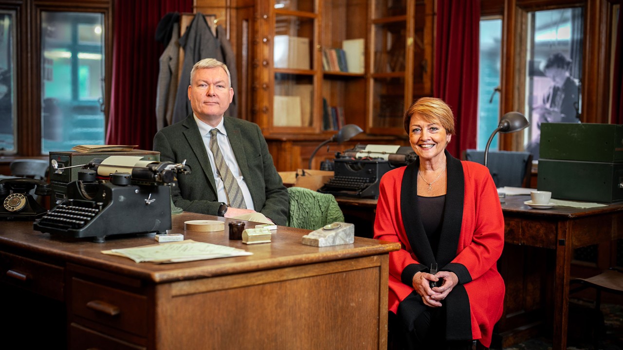 Discover Bletchley Park with Anne Diamond)