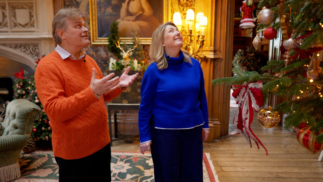 Celebrate a traditional Christmas at Highclere Castle)